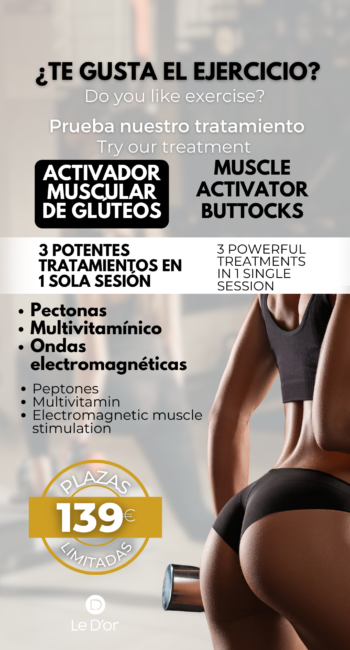 ACTIVADOR MUSCULAR DE GLÚTEOS MUSCLE ACTIVATOR BUTTOCKS